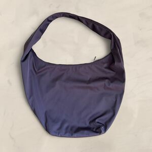 Aritzia access satin hobo bag purple